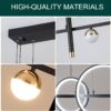 1000017261 Luxury Large LED Pendant Light