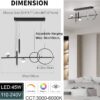 1000017263 Luxury Large LED Pendant Light