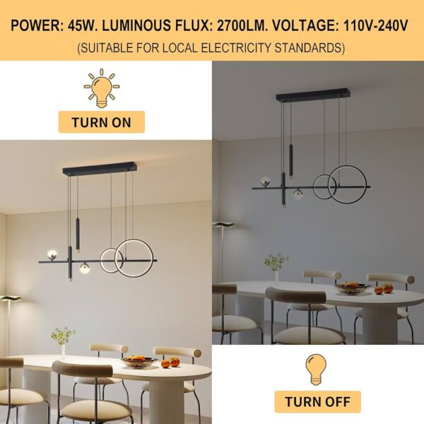 1000017265 Luxury Large LED Pendant Light